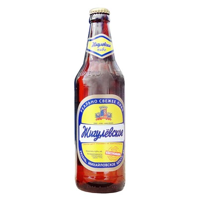 Жигулевское Рязанское нефильтрованное пиво 0,45л (1х20)