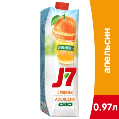 J-7 1л Апельсин (1х12)