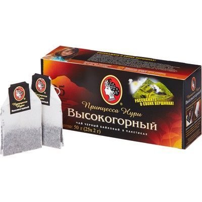 Чай Принцесса Нури Высокогорный 25 пакет