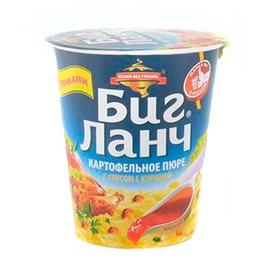 Биг ланч пюре курица
