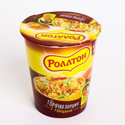 Ролтон горячая порция с говядиной