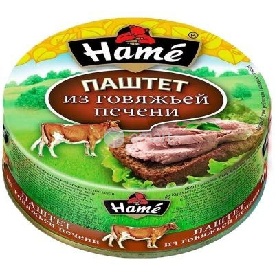 Паштет Хаме из говяжьей печени 125г