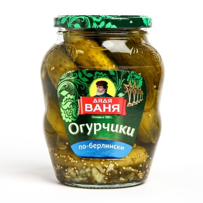 Огурцы по-берлинский Дядя Ваня 680г