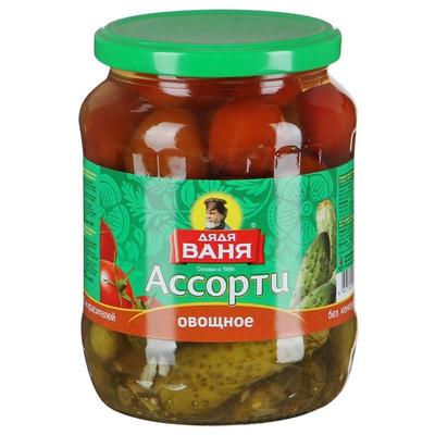 Овощное ассорти Дядя Ваня 680г