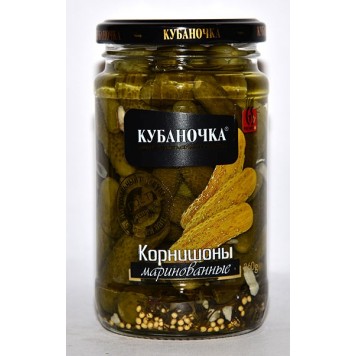 Огурцы Кубаночка 680г