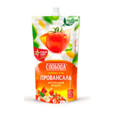 Майонез Слобода провансаль 200г