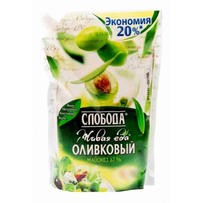 Майонез Слобода Оливковый 200г
