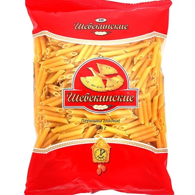 Макароны Шебекинские перышки гладкие 450г