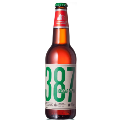 387 Особая варка стекло 0,45 л. (1х20)