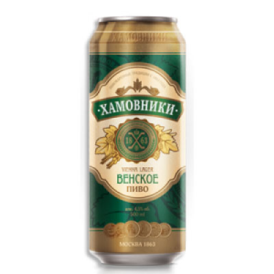Хамовники Венское 0,45л ж/б (1х24)