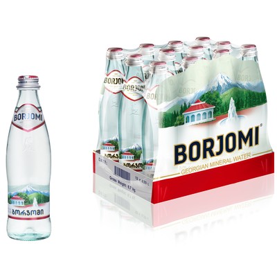 Боржоми 0,5л стекло (1х12)