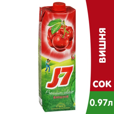 J-7 1л Вишня (1х12)