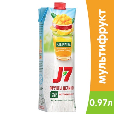 J-7 1л Мультифрукт (1х12)