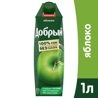 Добрый Яблоко 1л (1х12)