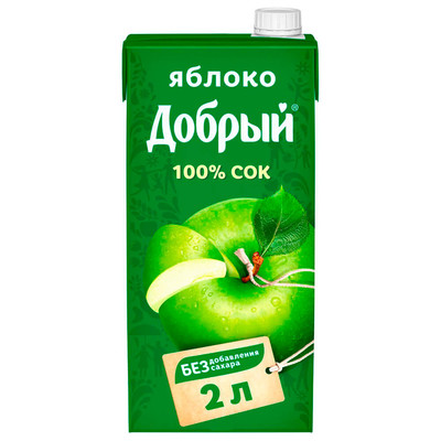 Добрый Яблоко 2л (1х6)
