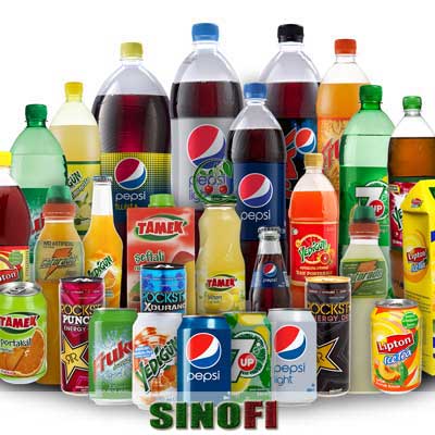 Сильногазированные напитки и холодные чай 