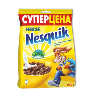 Завтрак Несквик 250г м/у