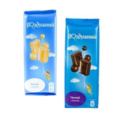 Воздушный белый шоколад 100г (1х20)