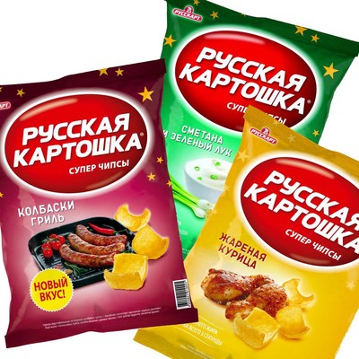 Русская картошка в ассортименте 50г (1х24)