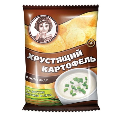 Хрустящий картофель сметана-лук 40г (1х30)