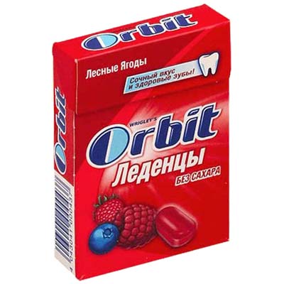 Леденцы Орбит Лесные Ягоды