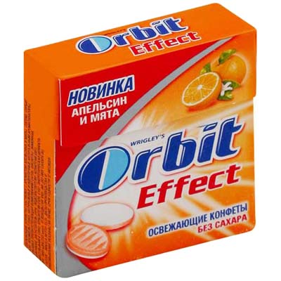 Леденцы Орбит Лимон и Мята