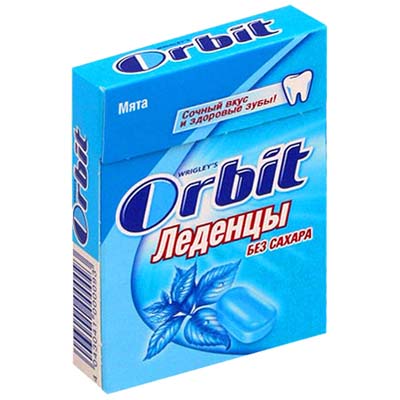 Леденцы Орбит Мята