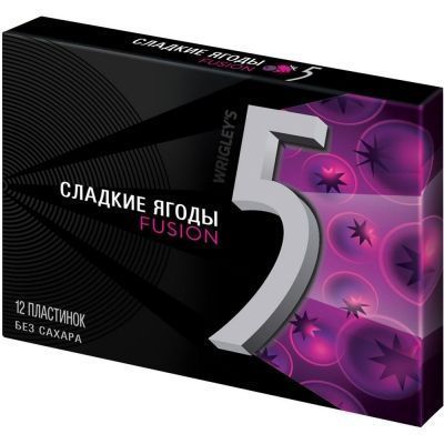 Ригли 5 Ягодная Волна
